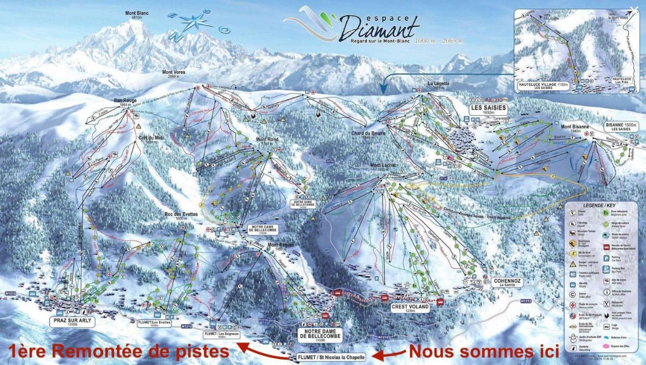 Apartamento La Taniere De Sven - Vue Montagne Saint-Nicolas-la-Chapelle  Exterior foto